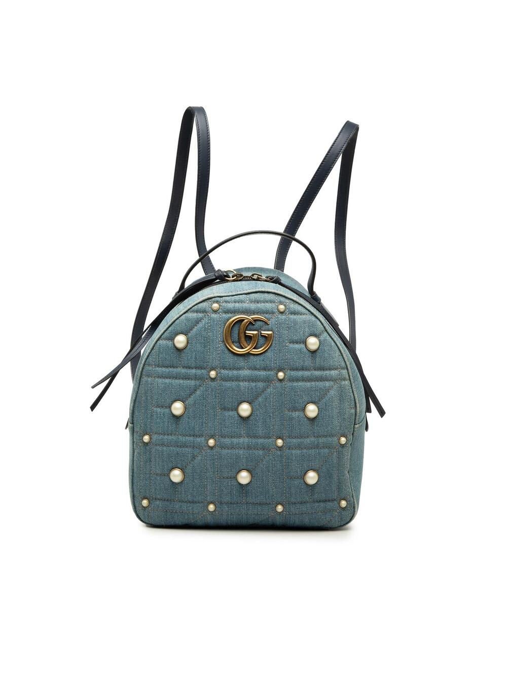 Gucci Small Gg Marmont Pearl Studded #362590G94B